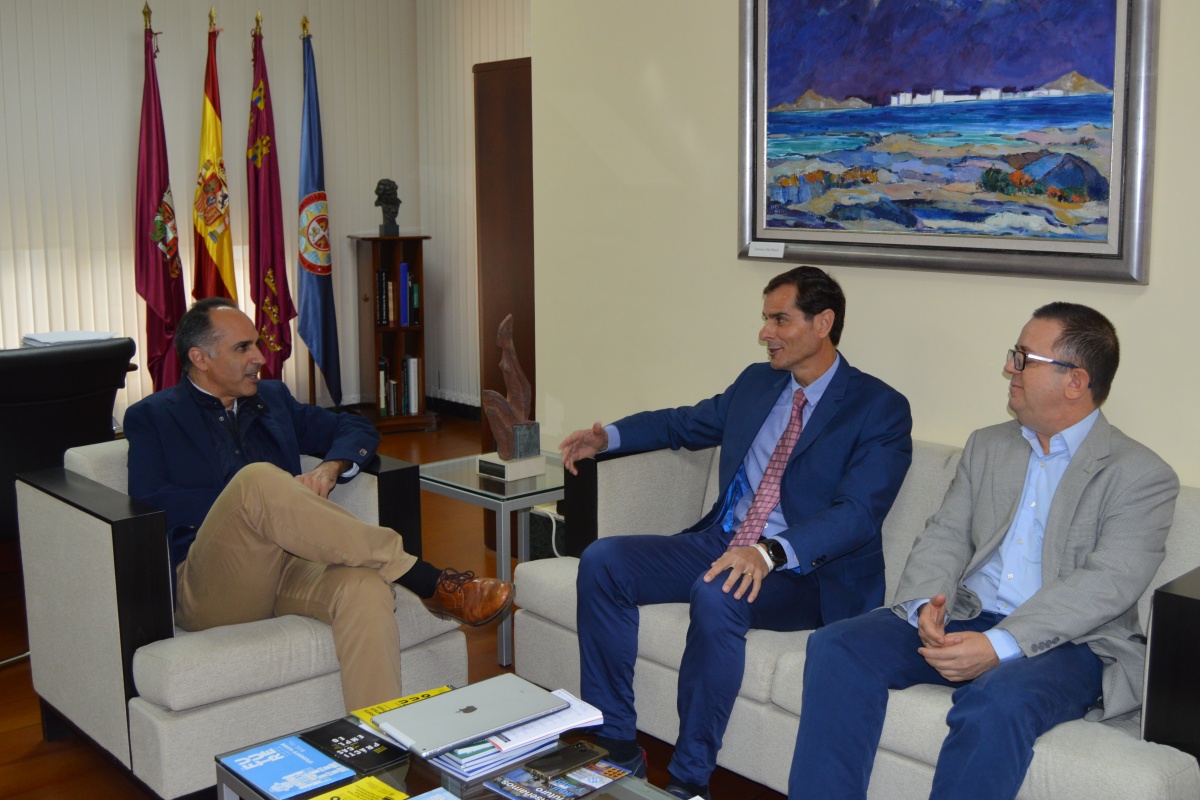 El Rector De La UPCT Se Reúne Con El Decano Del Colegio De Ingenieros ...