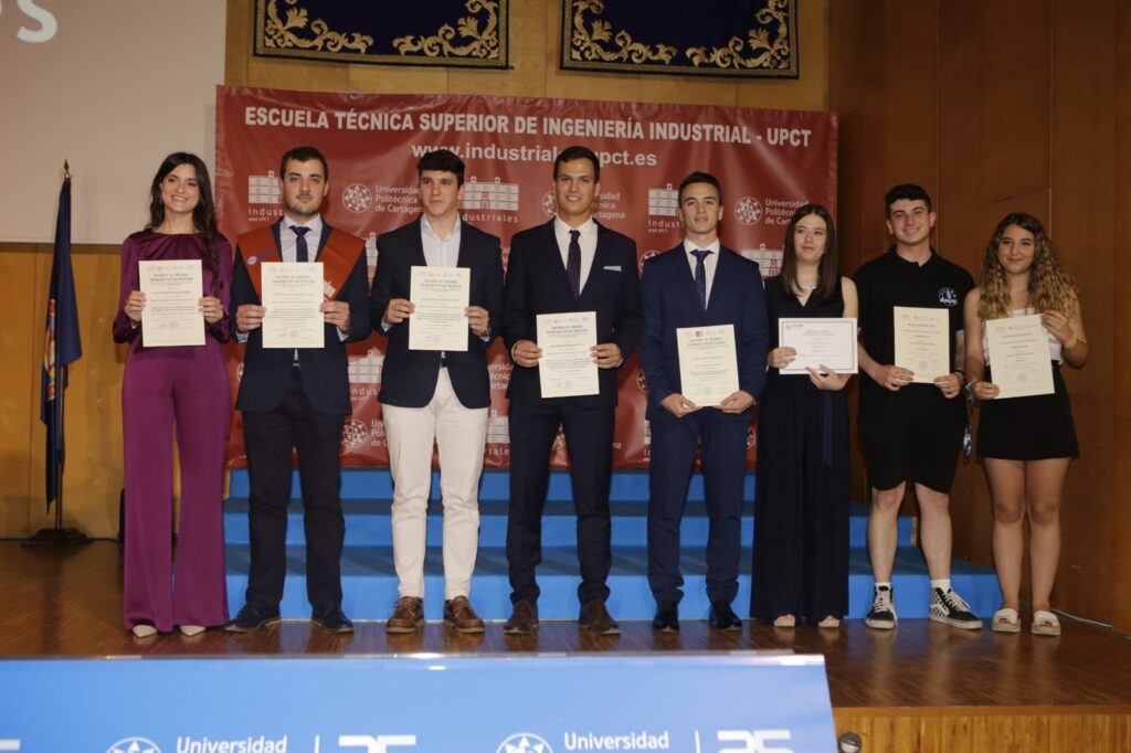 Premios del Colegio Oficial de Ingenieros Industriales de la Región de Murcia a los mejores TFE